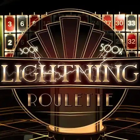 Live Dealer logo of Lightning Roulette from Evolution at Rabona Casino