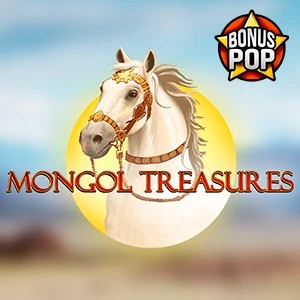 Mongol Treasures logo by Endorphina Rabona Casino